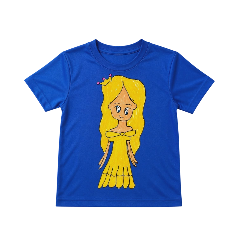 Blue KidArt Shirt