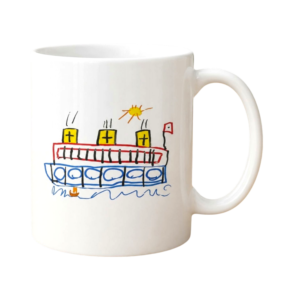 White KidArt Mug