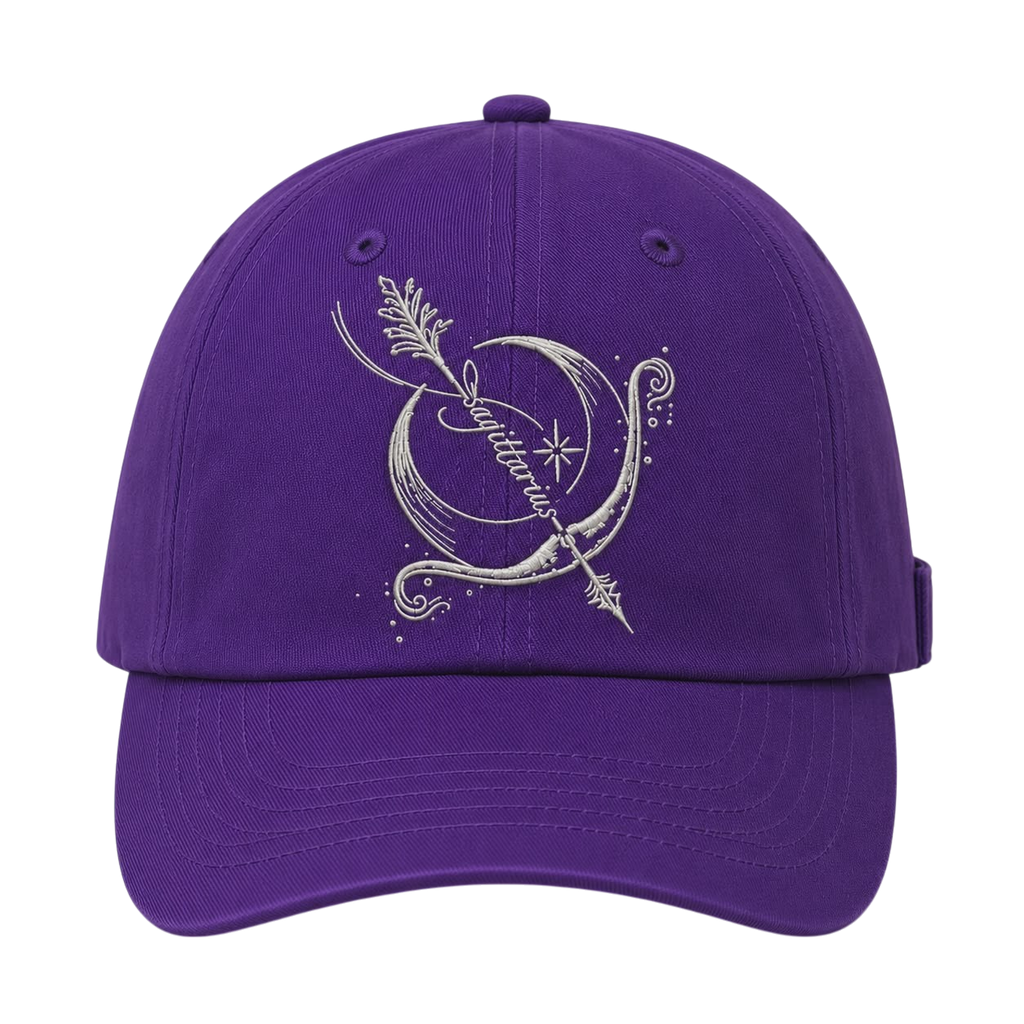 Customized Purple Cap/Hat