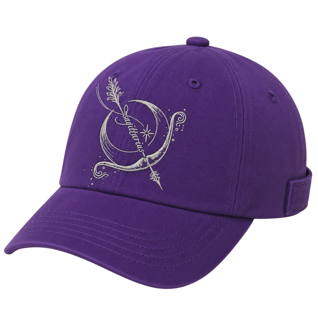 Customized Purple Cap/Hat