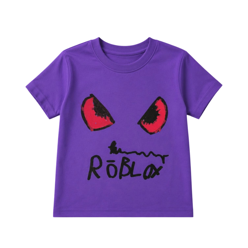 Purple KidArt Shirt