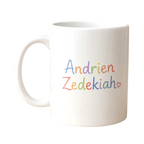 White KidArt Mug