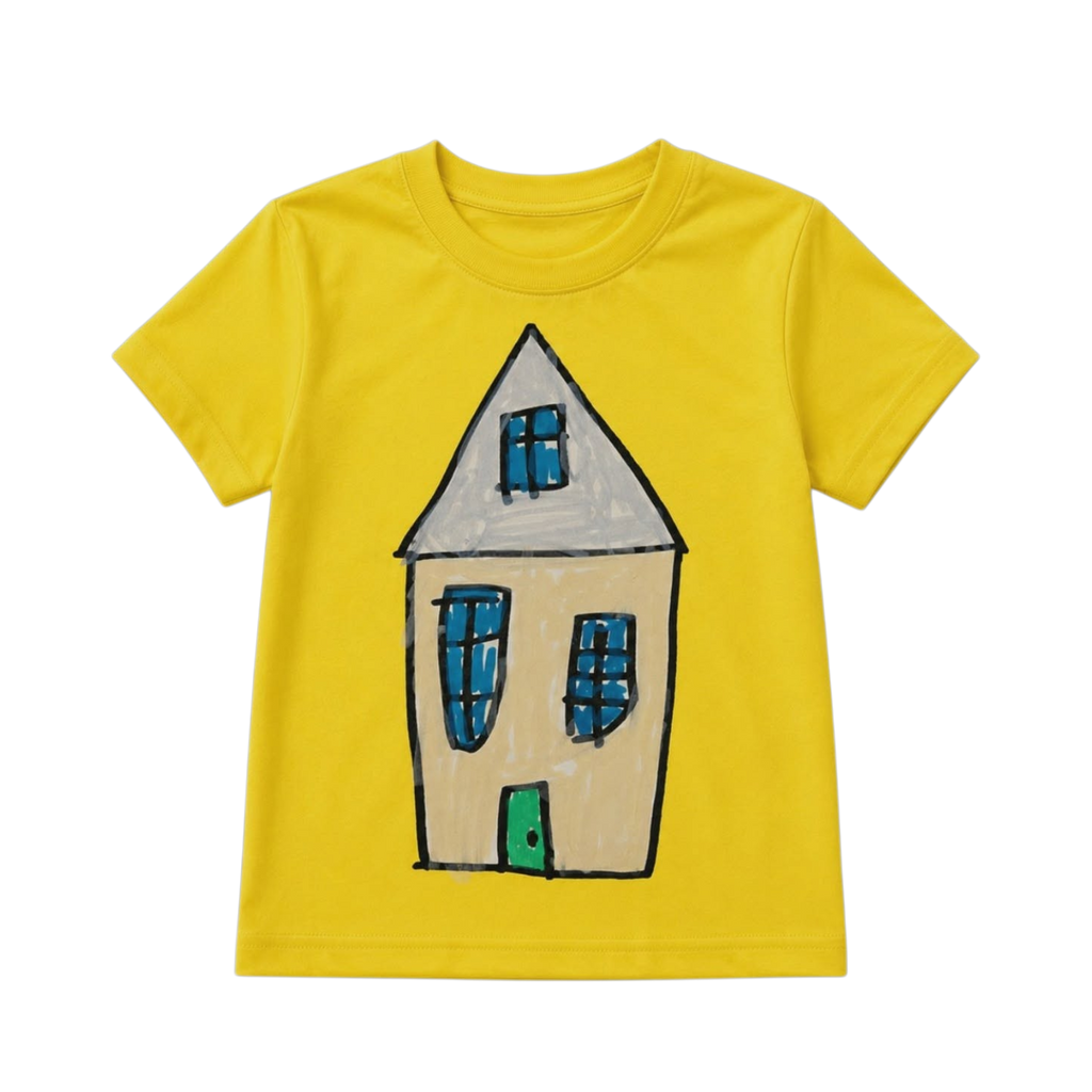 Yellow KidArt Shirt